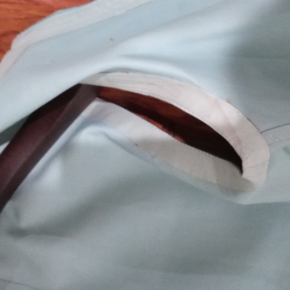 Gucci teal leather zip up vest vtg - Picture 11 of 11